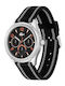 Lacoste Men's Watch 44mm Battery with Black Fabric Strap