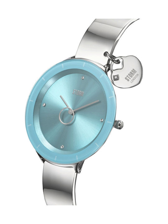 Storm Womens Watch 50mm Battery With Turquoise Metal Bracelet