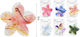 Multicolour Flower Hair Claw Clip 8 Cm – 6 Colours 1 Piece