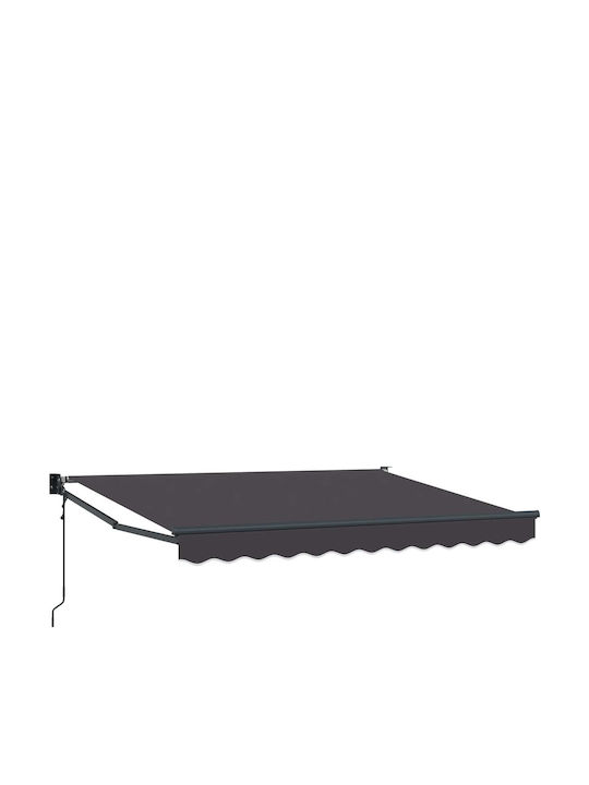 vidaXL Terrace Tent Gray 3.5x2m