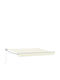 vidaXL Terrasse Markise Beige 3.5x2m