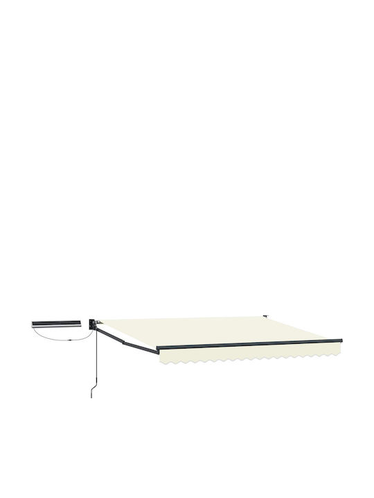 vidaXL Terrasse Markise Beige 2,5x2m