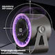 Table Fan for Mobile Phone USB Electric Folding Bladeless 10W