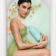 Garden Bubble Bath Gel with Niacinamide & Citrus Scent 1000ml