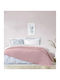 Nima Clay Tagesdecke Halbdoppelt Microfiber Clay Apple Rosa 180x240cm