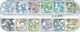 Luxorise Nageldesign Nagelglitzer Ocean Glow 12 Designs