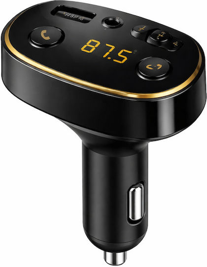 Poly FM Transmitter Αυτοκινήτου με Bluetooth / USB / AUX