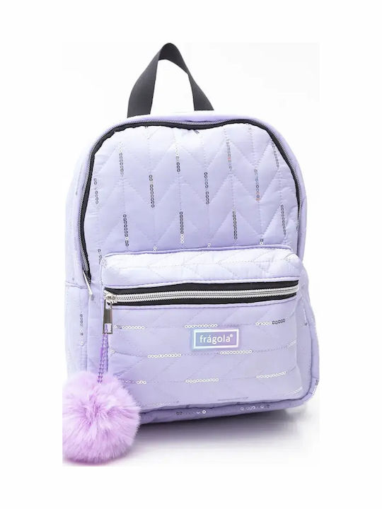 Fragola Kids Backpack Purple 30x23x17cm