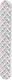 Ilu 2in1 Straight Nail File In Travel Case Standard 240/240