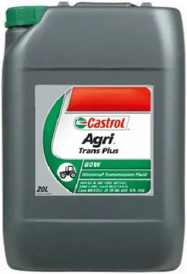 Castrol Agri Trans Plus 80w Manuelles Getriebeöl 20l