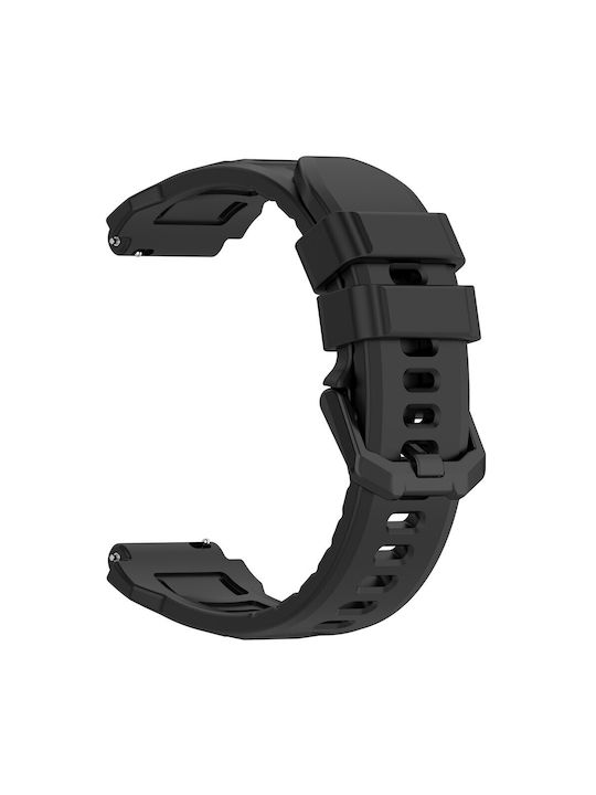 Кайшка Силиконов Черен Amazfit T-Rex 3 Pro 44мм Кайшка Силиконов Черен Amazfit T-Rex 3 Pro 44мм