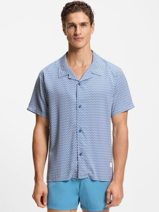 Boss Short Sleeve Shirt Sky Blue