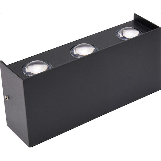 Horoz Electric Стенно Външно Осветително Тяло Вградено LED 6W