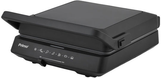 Primo PRPG-40545 Τοστιέρα Γκριλιέρα με Αποσπώμενες Κεραμικές Πλάκες 2000W Μαύρη
