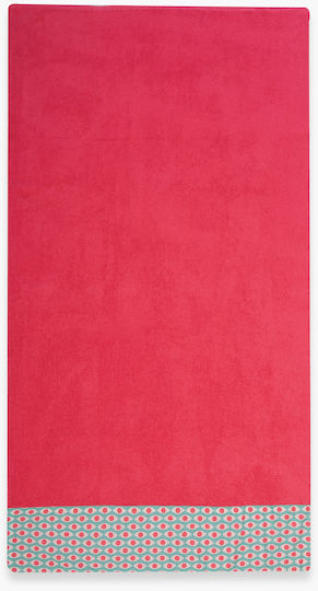 Nef-Nef Homeware Option Digital Cotton Coral 170x90cm
