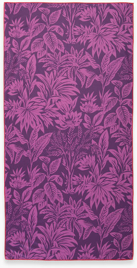 Nef-Nef Homeware Charisma Microfiber Towels Body Purple 160x80cm