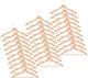 Clothes Hanger Beige 30 Pieces