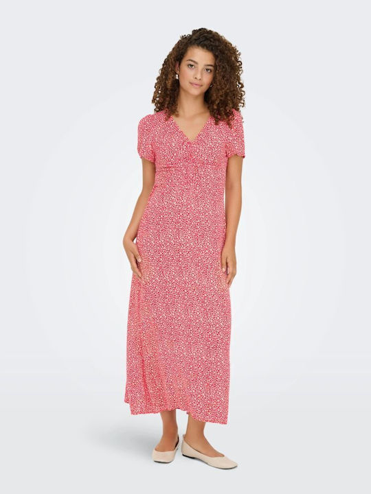 Only Summer Maxi Athletic Dress High Risk Red 15352724 | Skroutz.mt