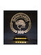 World of Wood Decorative Table Lamp Olympiacos 100 Years LED 22x18cm