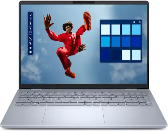 Dell 16 Plus DB16250 16" QHD+ (Ultra 9-288V/32GB/2TB SSD/W11 Pro) Albastru Gheață (Tastatură Internațională Engleză)