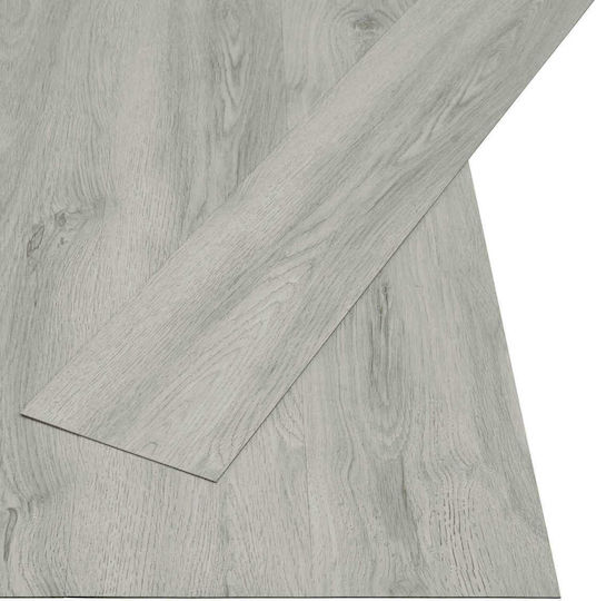 Vidaxl Self Adhesive Floor Tiles 32 Pcs Light Grey 4.46 Sq M Pvc