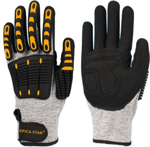 Epica Star Safety Gloves PVC/Nitrile