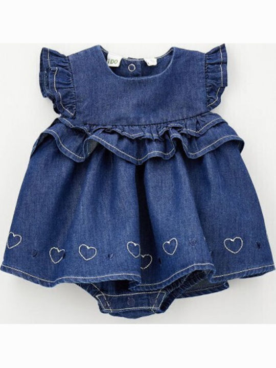 iDO Onesie Washed Blue