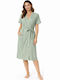 Relax Lingerie Summer Women's Robe Olive