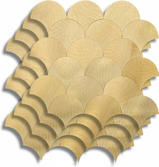 Autocolant Decorativ Plăci De Faianță 4 Bucăți 25x25 Cm Douceur d'Intérieur