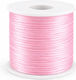 Lace Mouse Tail 0.1cm Pink 100m