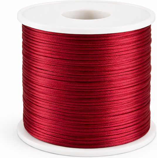 Schnürsenkel Mouse Tail 0,1cm Burgundisch 100m