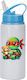 Kinder Trinkflasche Teenage Mutant Ninja Turtles 600ml Weiß Blau Deckel