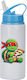 Kinder Trinkflasche Teenage Mutant Ninja Turtles 600ml Weiß Blau Deckel