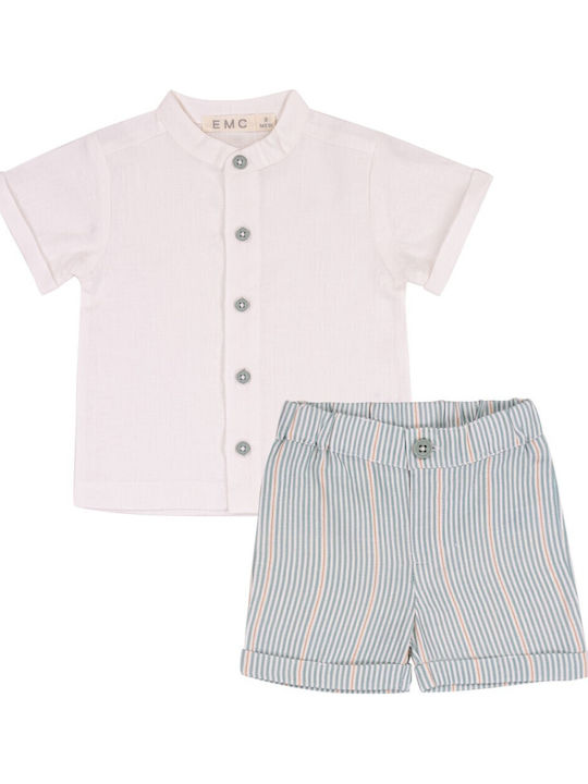 Kinderbekleidungssets mit Sommer Shorts 2 Stück Grün
