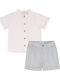 Kinderbekleidungssets mit Sommer Shorts 2 Stück Grün