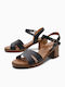 Anatomic Leather Sandals Black