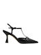 Leather Heels Black
