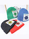 Beanie Unisex Σκούφος Πλεκτός σε Κόκκινο χρώμα