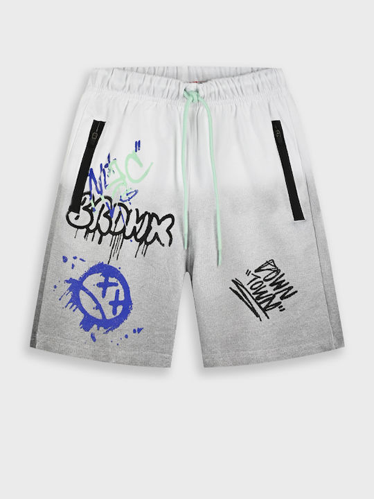 Energiers Kids Shorts Bermudas Fabric Bronx Gray