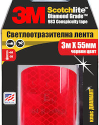 3M Diamond Grade Ανακλαστική Ταινία σε Κόκκινο ...