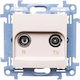 Simon 10 R-ТВ Антенен Контакт Крем IP20 CAZ.01/41