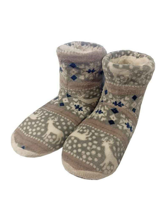 Winter Women's Gray Slippers