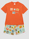 Minerva Kids Summer Pajama Mandarine Carte Postale