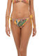 Slip Bikini Inferioare Cu Dantelă Galben