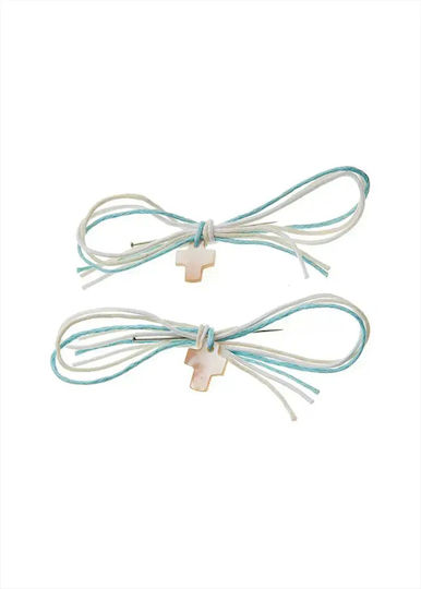 Extan Bebe Christening Charm Pin Light Blue 50 Pieces