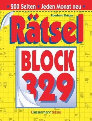 Rätselblock 329 (5 Exemplare À 2,99 Eur)