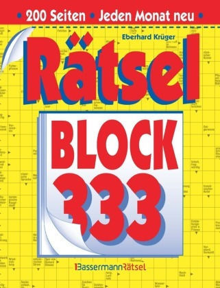 Rätselblock 333 (5 Exemplare À 2,99 Eur)