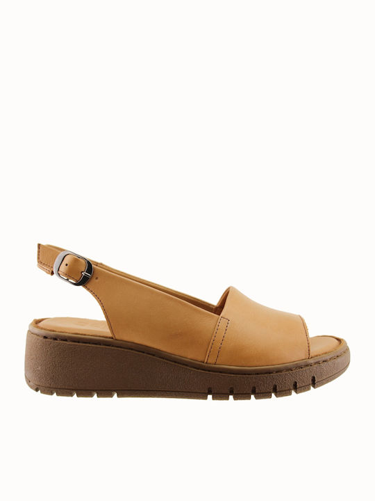 Sabino Sommer Damenplattformen Tabac Braun G-25...
