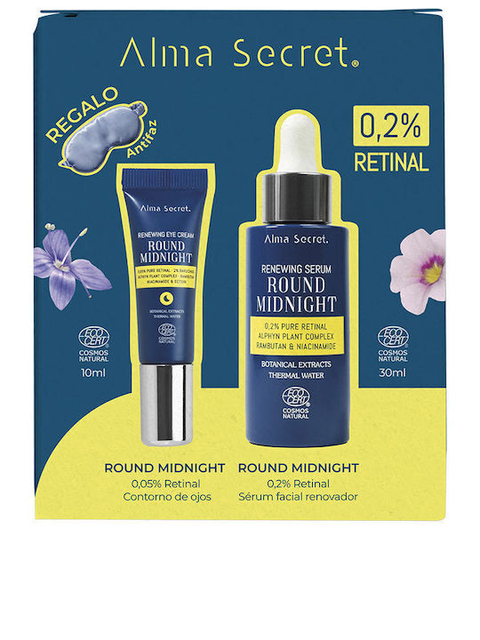 Alma Secret Round Midnight Hautpflege-Set für Anti-Aging 3 Stück