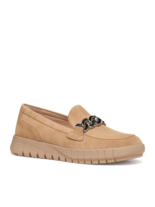 Γυναικεία Loafers σε Μπεζ Χρώμα